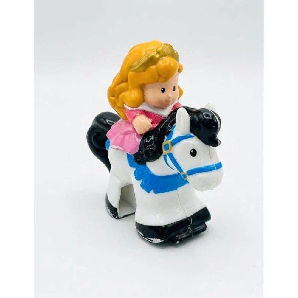Fisher-Price Little People Disney Princess Aurora & Samson Horse Klip Klop Toy